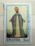 Timbre Oblitéré N° 1450(Michel) Rwanda 1992 - Anniversaire De La Mort Du Cardinal Lavigerie - Usados