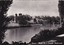 TORINO - FIUME POE CASTELLO MEDIOEVALE  VG   AUTENTICA 100% - Fiume Po