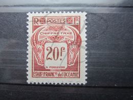 VEND BEAU TIMBRE TAXE DES ETABLISSEMENTS FRANCAIS DANS L'OCEANIE N° 27 , X !!! - Timbres-taxe