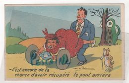 CP HUMORISTIQUE ILLUSTRATEUR JEAN DE PREISSAC - ACCIDENT AUTOMOBILE - - Preissac