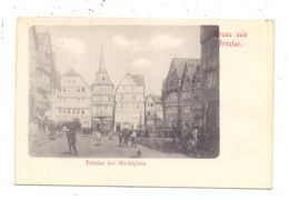 3580 FRITZLAR, Gruss Aus... Der Marktplatz, Ca. 1905 - Fritzlar