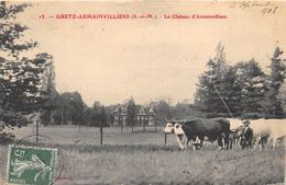 77-GRETZ-ARMAINVILLERS- LE CHATEAU D'ARMAINVILLIERS - Gretz Armainvilliers