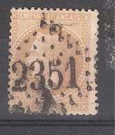 Empire Lauré N° 28 Obl GC 2351 De MEZIERES , Ardennes, Belle Frappe, TB - 1863-1870 Napoleon III With Laurels