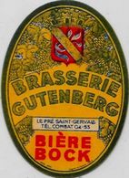 étiquette Ancienne Bière Beer Le Pré Saint Gervais  10 X 7 - Reclame