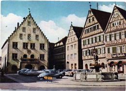 Bad Mergentheim - Marktplatz Mit Rathaus - Bad Mergentheim