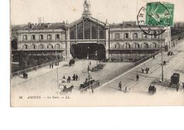 Cpa Amiens La Gare - Amiens