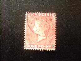 ST. VINCENT SAINT - VINCENT 1885 REINE VICTORIA Yvert 33 A FU - SG Nº 48 º FU - St.Vincent (...-1979)