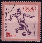 BULGARIE  N° 1282 Oblitere   Jo 1964  Football  Soccer  Fussball - Used Stamps