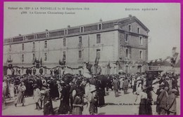 Cpa La Rochelle Retour Du 123e Caserne Chasseloup Laubat Rare Carte Postale 17 Charente Maritime - La Rochelle