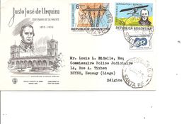 Argentine ( Document Illustré De 1971 De SantaFé Vers La Belgique à Voir) - Storia Postale