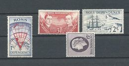 ANTARTIQUE / Dépendance De Ross,  Timbres Scott L5/L8 Neufs* ( 137) - Unused Stamps