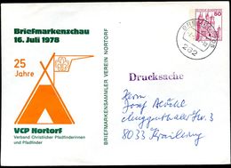 Bund PU112 D2/031a Privat-Umschlag PFADFINDER NORTORF Gebraucht Bremen 1979  NGK 4,00 € - Enveloppes Privées - Oblitérées