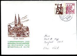 Bund PU112 D2/033 Privat-Umschlag WEIHEROHL OLPE Gebraucht 1979 - Enveloppes Privées - Oblitérées