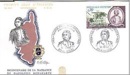 FDC Napoleon Bonaparte 1969. - Napoleon