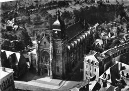 35-FOUGERES- VUE DU CIEL EGLISE ST LEONARD - Fougeres