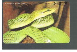 GERMANIA (GERMANY) -  1994 -   CITY ZOO: SNAKE    - USED - RIF.   88 - Jungle