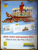 RARE AFFICHE PUBLICITAIRE  LA POSTE ASTERIX 1998 PRET A POSTER - Affiches & Offsets