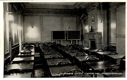 LEICS - LOUGHBOROUGH - CO-OPERATIVE COLLEGE - STANFORD HALL - RAE HALL CLASS ROOM  Le63 - Andere & Zonder Classificatie