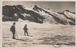 AK Gurglerferner Gurgler Ferner Gletscher Schalfkogel Ski Skifahrer Seilschaft Kletterer Winter Sölden Vent Gurgl Tirol - Sölden