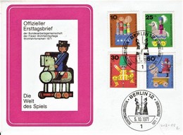 Germany / Berlin - Mi-Nr 412/415 FDC (O1187)- - 1971-1980