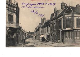 Cpa Verneuil Rue De La Madeleine Bis Année 1915 - Verneuil-sur-Avre