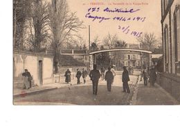 Cpa Verneuil La Passerelle De La Fausse Porte Année 1915 - Verneuil-sur-Avre