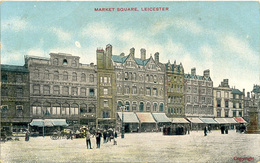 LEICS - LEICESTER - MARKET SQUARE  Le3a - Leicester