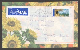International Popst  Gariwerd - Grampions $1.65 On 2002 Letter To France - Covers & Documents