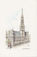 Bruxelles - Hôtel De Ville - Hotel Albert - Bonne Année - Aeronáutica - Aeropuerto