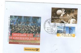 Germany 2016 -  European Championchip In Poland, Special Cover And Cancellation - Handball