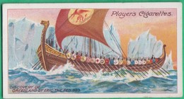 John Player, Player's Cigarettes, Polar Exploration - The Discovery Of Greenland By Eric The Red, 983 - Player's