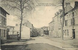 P-18. T Be : 579 : SAINT JULIEN L'ARS. POSTE ET ROUTE DE POITIERS - Saint Julien L'Ars