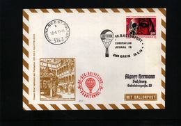 Austria / Oesterreich 1973 Ballonpost - Balloon Covers