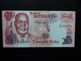 BOTSWANA : 20 PULA  ND 1999  P 21 S1   NEUF - Botswana