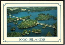 1000 Islands / Ontario  -  Airial  National Bridge  -  Ansichtskarte Ca. 1993    (8365) - Brockville