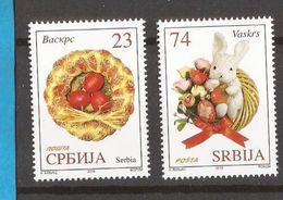 2018   SERBIEN SERBIA SRBIJA FESTE PASQUA  MNH - Easter