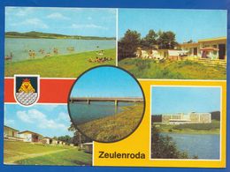 Deutschland; Zeulenroda; Multibildkarte Mit Strandbad Und Zadelsdorf - Zeulenroda