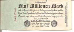 Billet De 5000000 Mark  ( 1923 ) - 5 Miljoen Mark