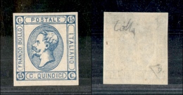 0177 REGNO - 1863 - 15 Cent Litografico (12-primo Tipo) - Gomma Integra - Colla + Diena (1.250) - Altri & Non Classificati