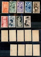 0243 REGNO - 1934 - Calcio P.Ordinaria + P.Aerea (357/361+69/72) - Serie Completa - Gomma Integra (800) - Other & Unclassified