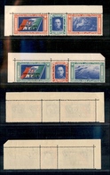 0249 REGNO - 1933 - Trittici BALB (51A/52A-Aerea) - Serie Completa - Gomma Integra - Cert. AG - Other & Unclassified