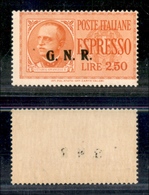 0359 REPUBBLICA SOCIALE - 1943 - GNR Brescia - 2,50 Lire Espresso (20/III) - Gomma Integra (600) - Altri & Non Classificati