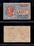 0539 OCCUPAZIONI - DALMAZIA - 1922 - 1,20 Su 1,20 Lire Espresso (2) - Ottimamente Centrato - Nuovo Con Gomma (720) - Andere & Zonder Classificatie