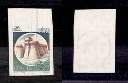 0665 REPUBBLICA - 1990 - 750 Lire Urbisaglia (1524A) Non Dentellato - Gomma Integra - Altri & Non Classificati