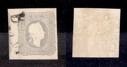 0734 AUSTRIA - 1861 - 1,05 Kreuzer Per Giornali (23-grigio) Con Parte Di Vicino - Molto Bello - Andere & Zonder Classificatie