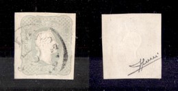 0737 AUSTRIA - 1861 - 1,05 Kreuzer Per Giornali (23-grigio Verdastro) - Sorani - Andere & Zonder Classificatie