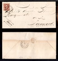 0805 OLANDA - 10 Cent Guglielmo III (2) - Involucro Di Lettera Per Leeuwarden Del 2.10.56 - Altri & Non Classificati