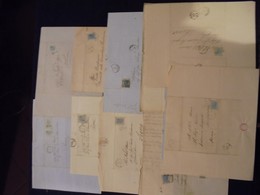 0854 LOTTI E COLLEZIONI - REGNO - 1867/1874 - 12 Lettere D’archivio Col 20 Cent (26) Per Siena - Da Esaminare - Otros & Sin Clasificación