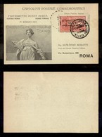 0904 POSTA AEREA - 1917 (22 Maggio) - Torino Roma - Cartolina Verde (GP1) - Andere & Zonder Classificatie