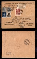 0922 POSTA AEREA - 1925 (9 Settembre) - Milano Zurigo - Aerogramma Raccomandato (43) - Andere & Zonder Classificatie